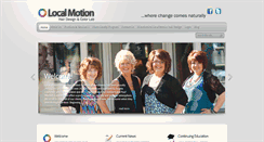Desktop Screenshot of localmotiononline.com